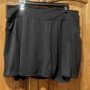 Adidas Match Skirt Women's 2XL Tennis Skirt Black NWT‎ Skort Heat Rdy